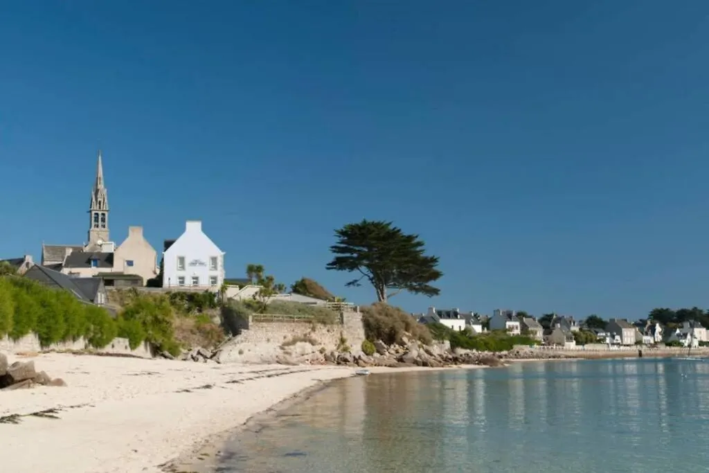 בית נופש Guimaec Ker Tornaod Maison Familiale Avec Acces Direct A La Mer צרפת